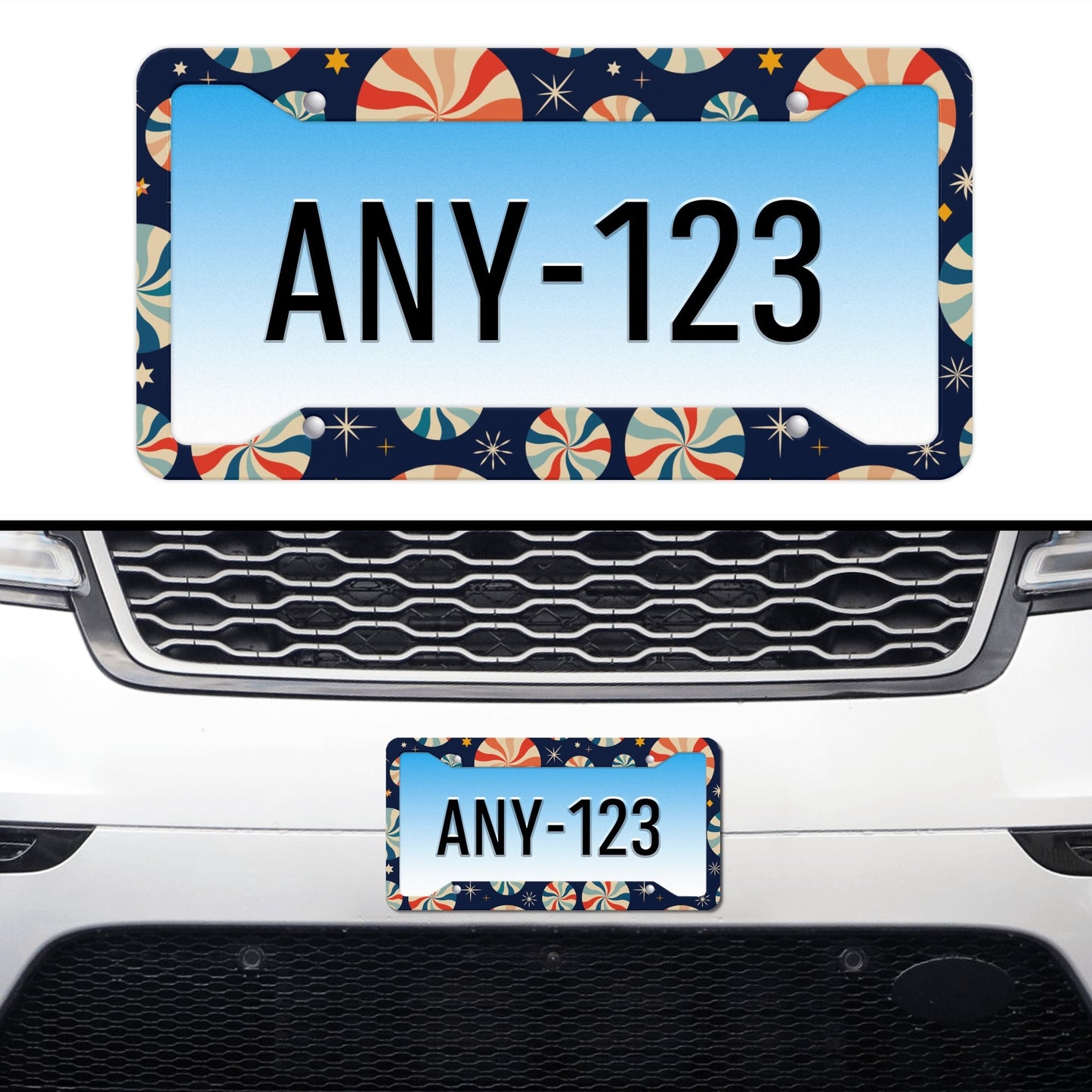 Christmas License Plate Frame