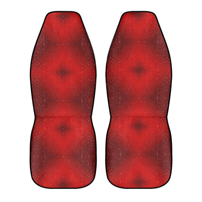 Red Sparkle Soft and Lightweight Front Car Seat Covers (2pcs)