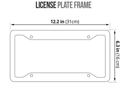 Christmas License Plate Frame