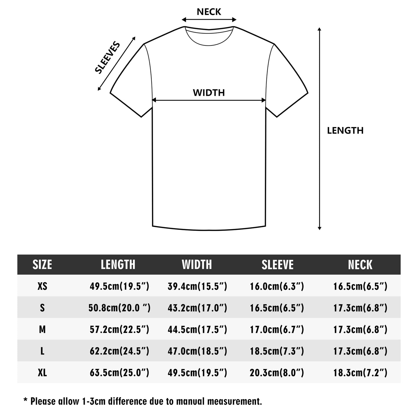 Childrens Loose Fit Short Sleeve T-Shirt Pull on Tees