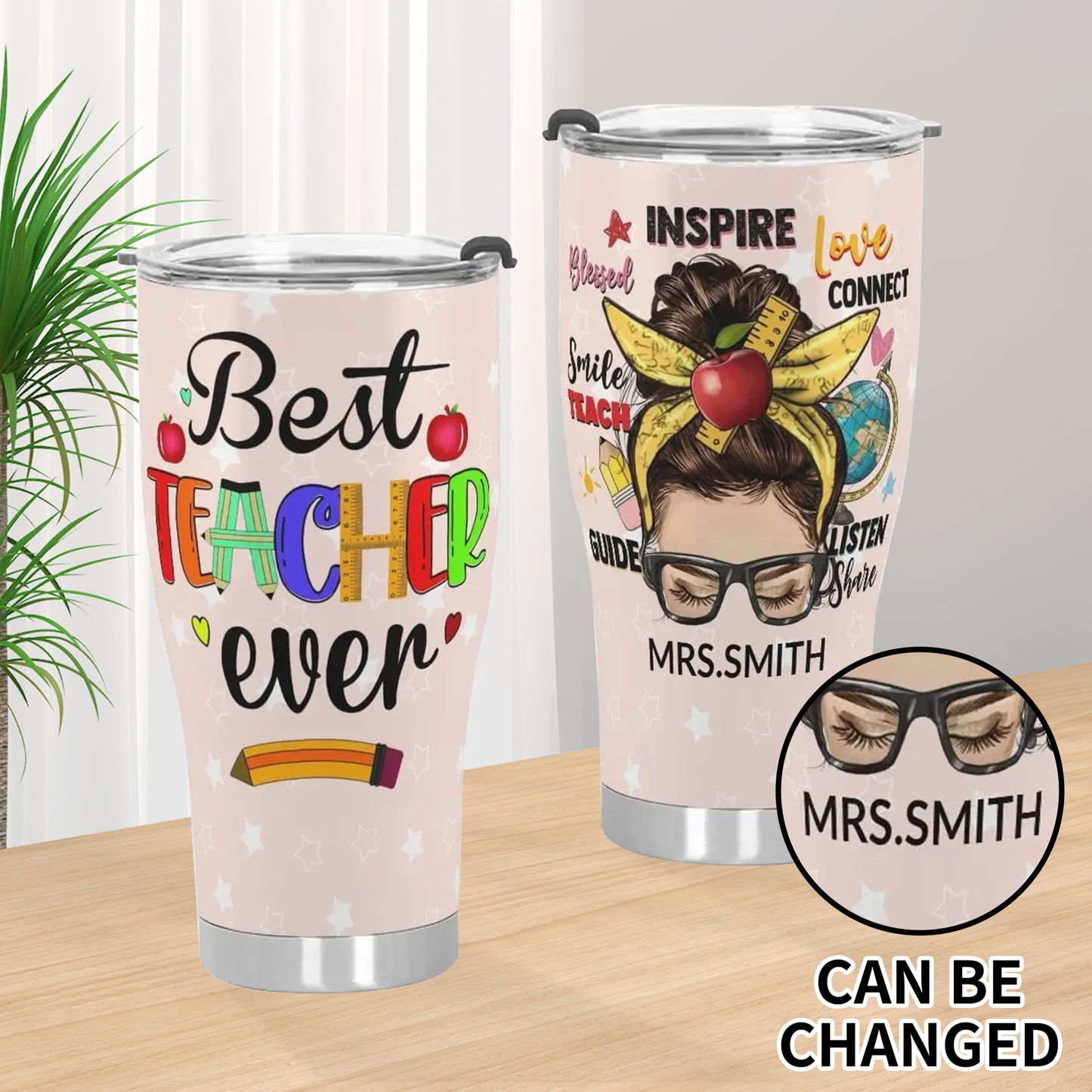 3D Personalized Stainless Steel Tumbler 30oz Printed Cup Gift