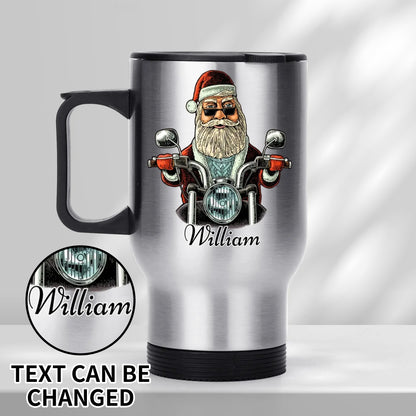 Stainless Steel Travel Coffee Mug (14 oz) Personalized Christmas Gifting