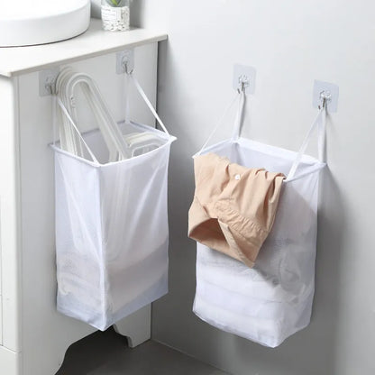 Bathroom Dirty Laundry Basket Folding Laundry Clothes Hamper Bag Home Storage Bag Organizers Cotton Basket Accessories