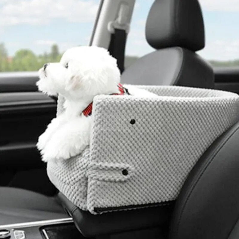 Dog Car Seat Bed Travel Car Central Control Safety Pet Seat Transport Carrier Bag Protector Pet Car Kennel For Small Dog And Cat