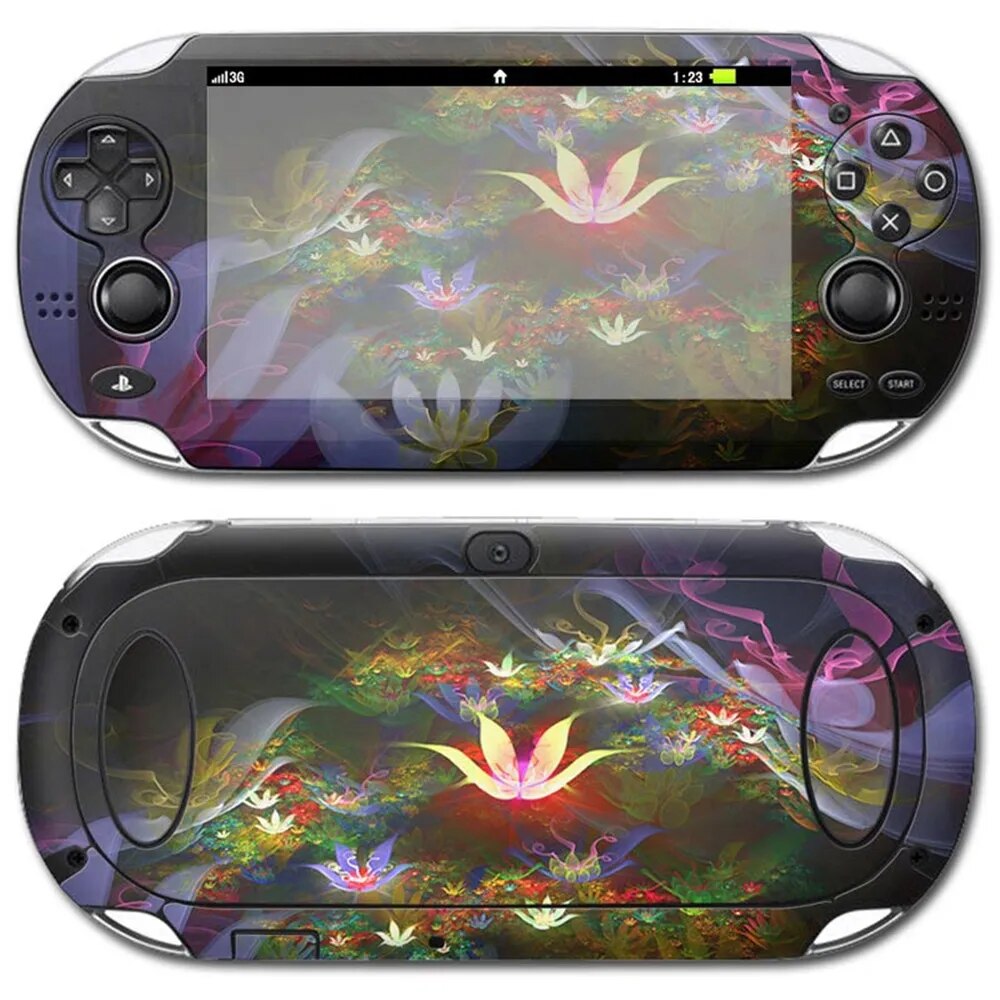 Chirstmas gift Design Games Accessories Vinyl Decal for PS vita 1000 Skin Sticker