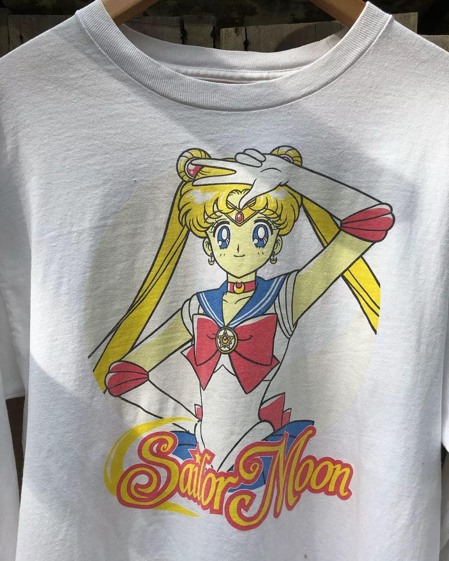 Vintage Who Retro Sailor Moon Long Sleeve T-shirt