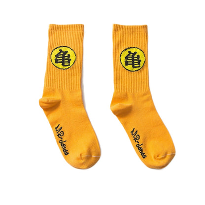 Dragon Ball Memories Childhood Series Socks Dreamless Chinese Style Pure Cotton Text Print Couple Socks Athletic Socks