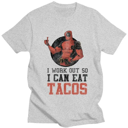 Custom Male Deadpool Work Out T Shirt Short Sleeve Cotton Tshirts T-shirt Leisure Tee Slim Fit Clothes