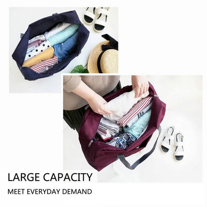 2023 New Nylon Foldable Travel Bags Unisex Large Capacity Bag Luggage Women WaterProof Handbags Men Travel Bags Dropshipping