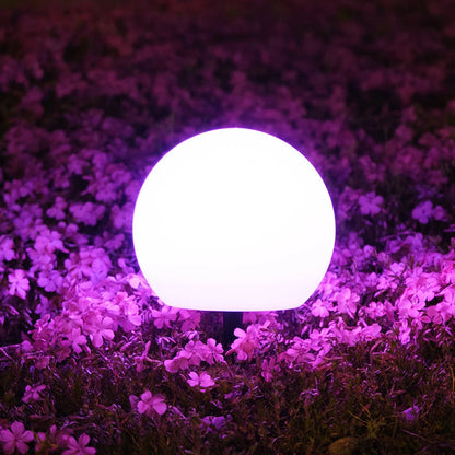 Garden Ball Light Solar LED Glowing Ball Light  Waterproof Lawn Lamp Pool Toy Outdoor Party Wedding bar Lawn Pathway Yard Decor