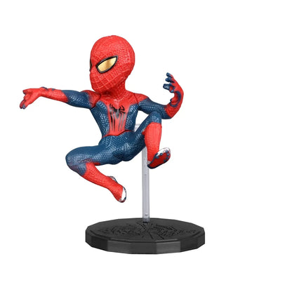 Disney Marvel Avengers Spider Man 4pcs/Set 6-8cm Action Figure Posture Anime Decoration Collection Figurine Toy Model Children