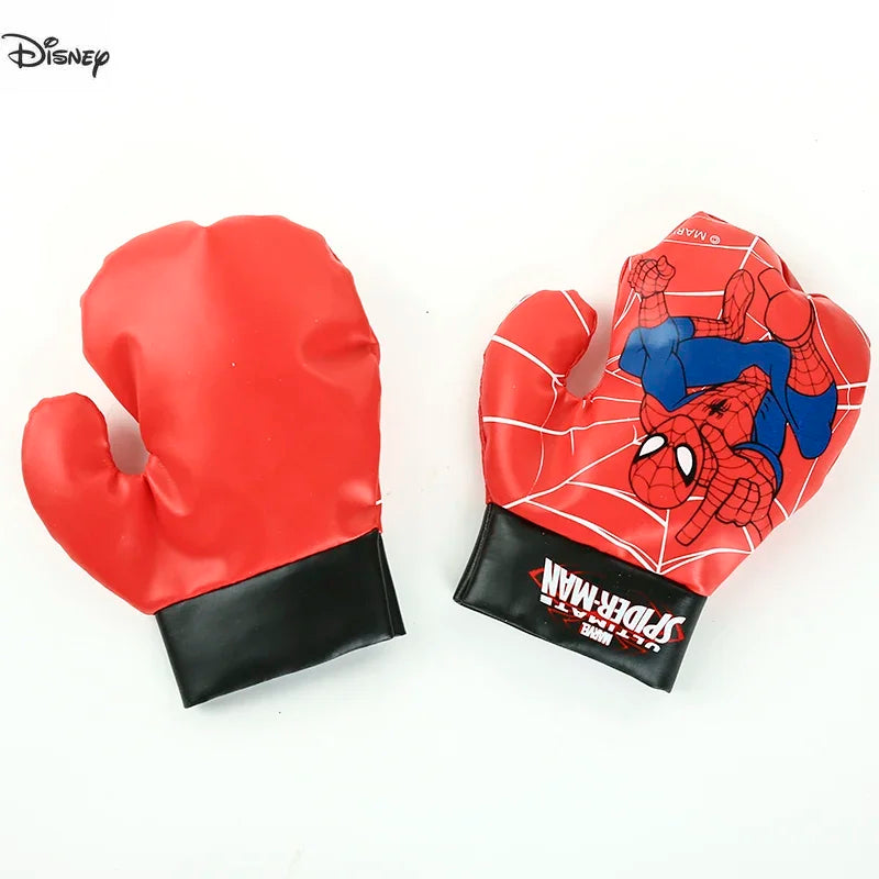 Disney Marvel Spiderman Kids Toy Iron Man Captain America Gloves Sandbag Suit Birthday Gifts Boxing Outdoor Sports Toys