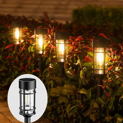 Solar Pathway Lights Outdoor LED Solar Garden Lights Solar Landscape Lights for Lawn Yard Walkway Driveway Decorations