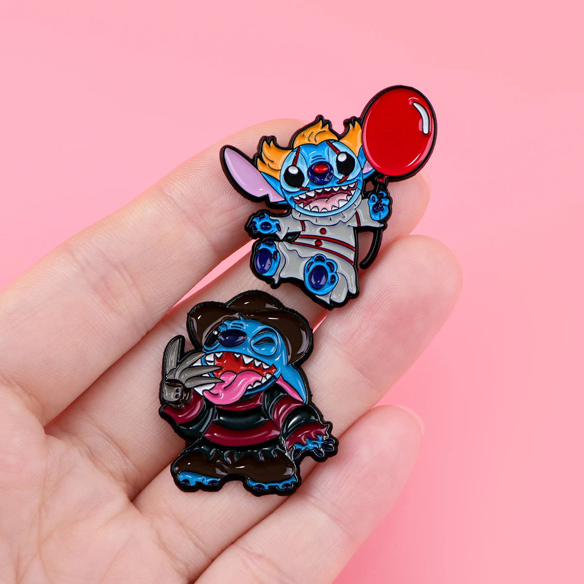 Cute Alien Enamel Pins Cartoon Women's Brooches Men Lapel Pins Badge on Backpack Clothing Accessories Halloween Jewelry Gifts