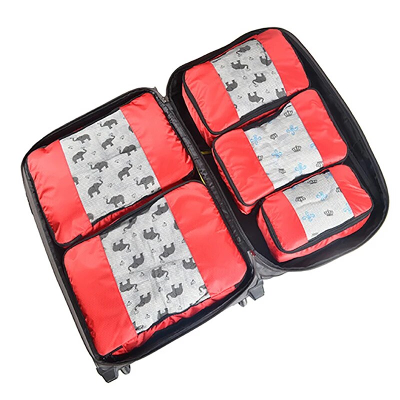 Travel Storage Bag Luggage Organizers Travel Packing Cubes Home Bedroom Whole Sorting Pouch Large Capacity Portable Storage Bag