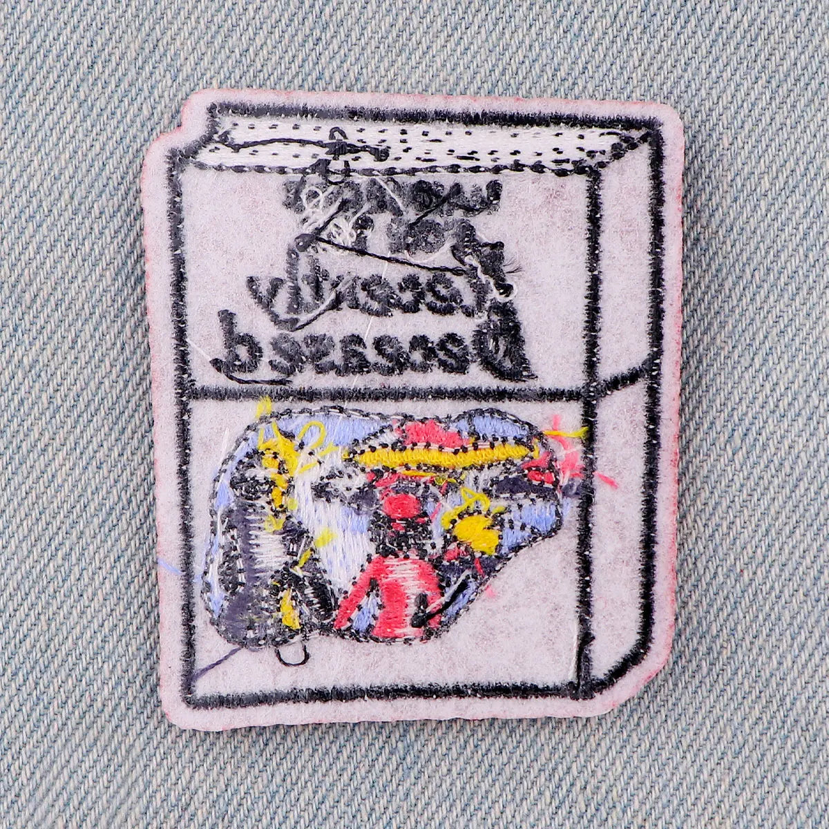 Horror Movie Book Patch Halloween Embroidery Patch Iron On Patches For Clothing Thermoadhesive Patches On Clothes DIY Sew Badges