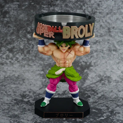 2 types Dragon Ball Z Majin Buu Broli Sign Ashtray Figure Toys Gift