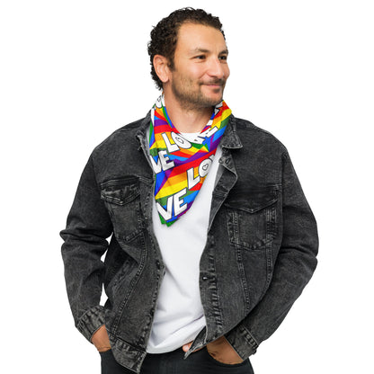 All-over Pride Print Bandana