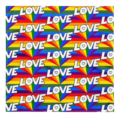 All-over Pride Print Bandana