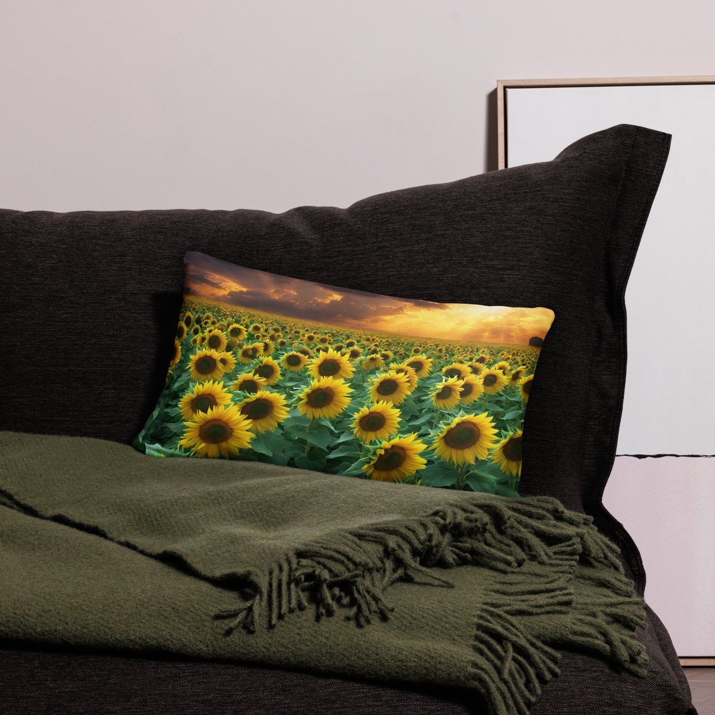 Sunflower Basic Pillow