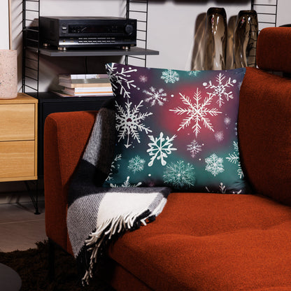 Winter Snowflake Basic Pillow