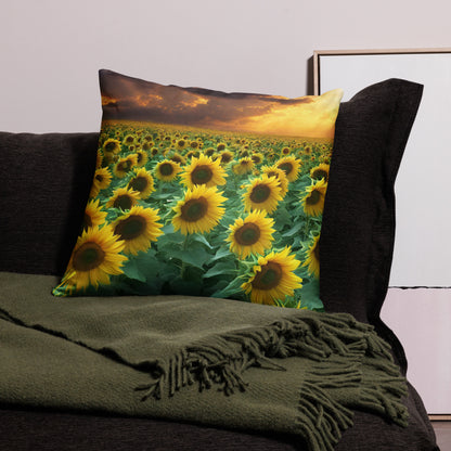 Sunflower Basic Pillow