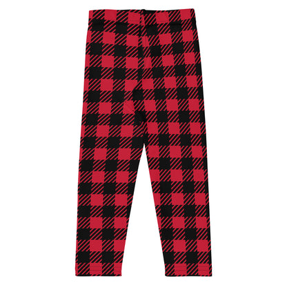 Buffalo Red Plaid Kid's Leggings