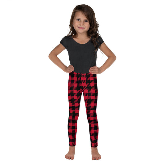 Buffalo Red Plaid Kid's Leggings