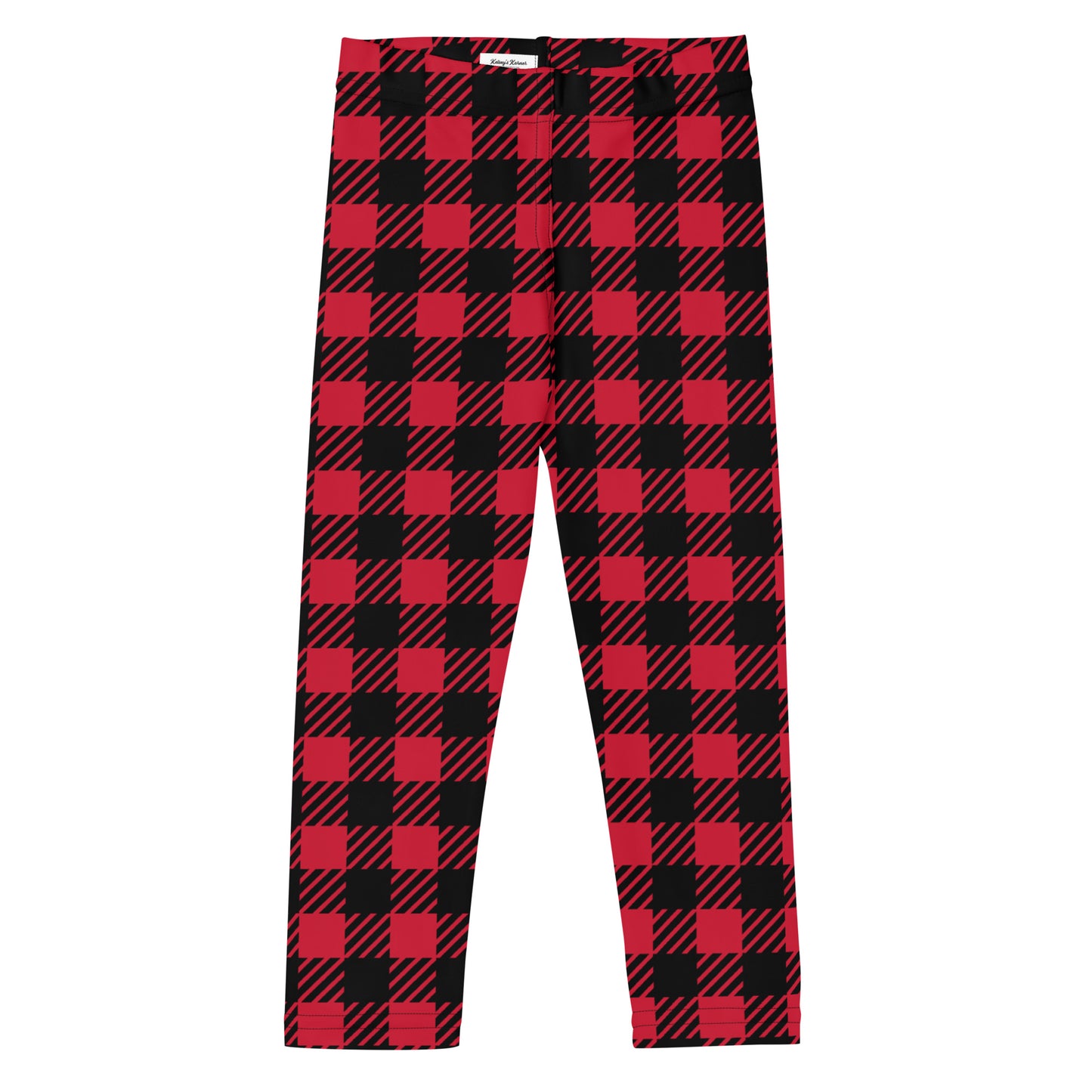 Buffalo Red Plaid Kid's Leggings