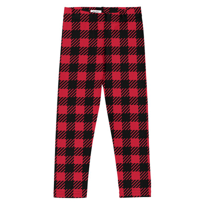 Buffalo Red Plaid Kid's Leggings