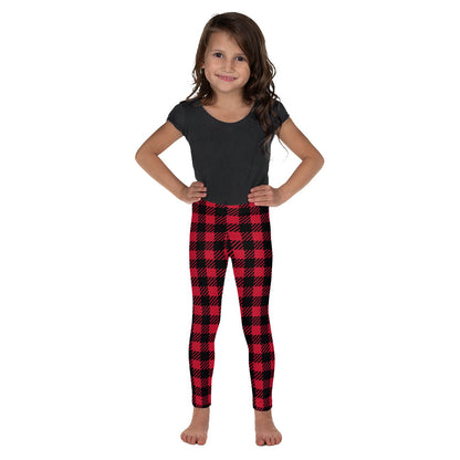 Buffalo Plaid Kid's Leggings