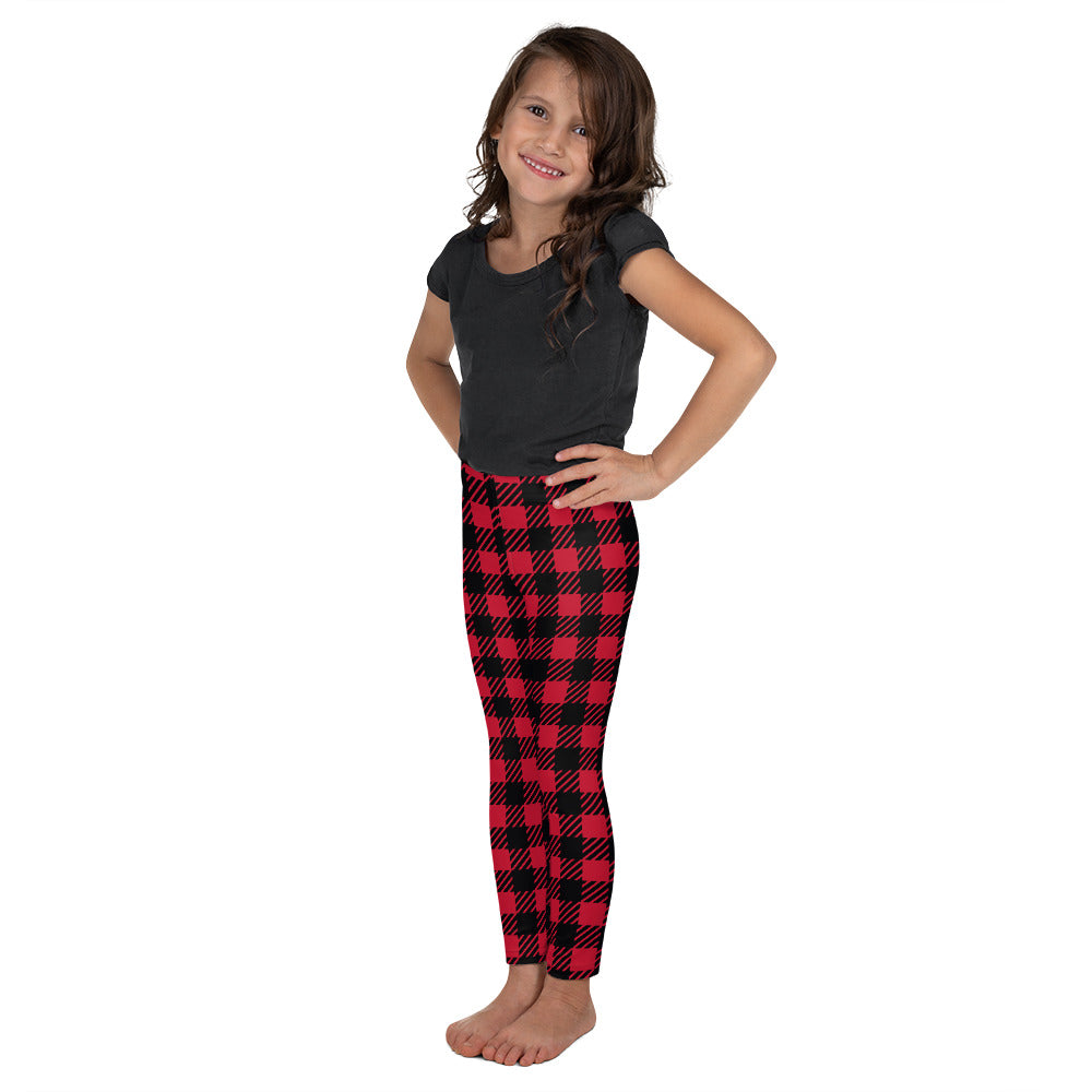 Buffalo Red Plaid Kid's Leggings