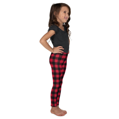 Buffalo Red Plaid Kid's Leggings