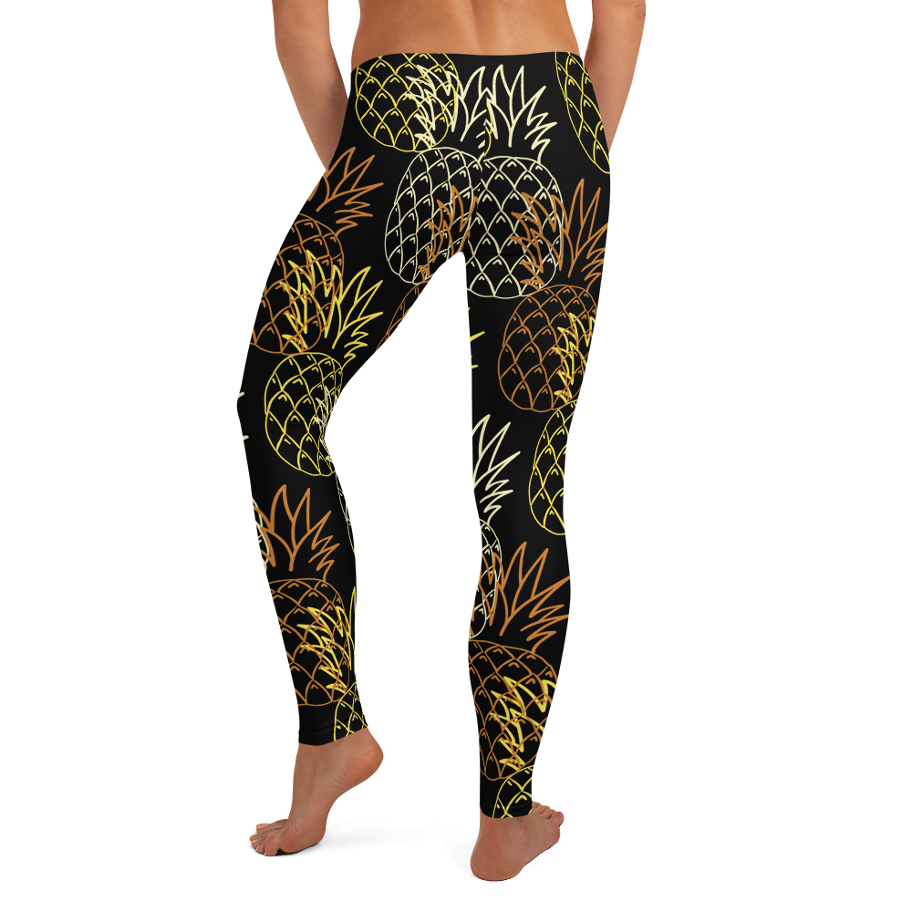 Pineapple Print Leggings