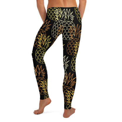 Pineapple Print Leggings