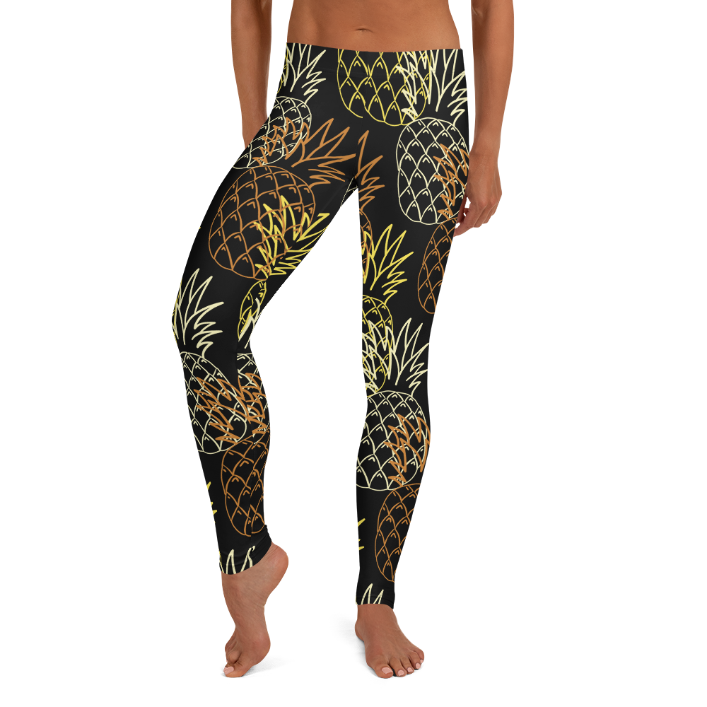 Pineapple Print Leggings