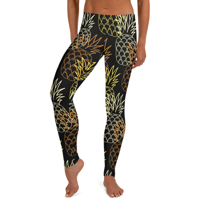 Pineapple Print Leggings