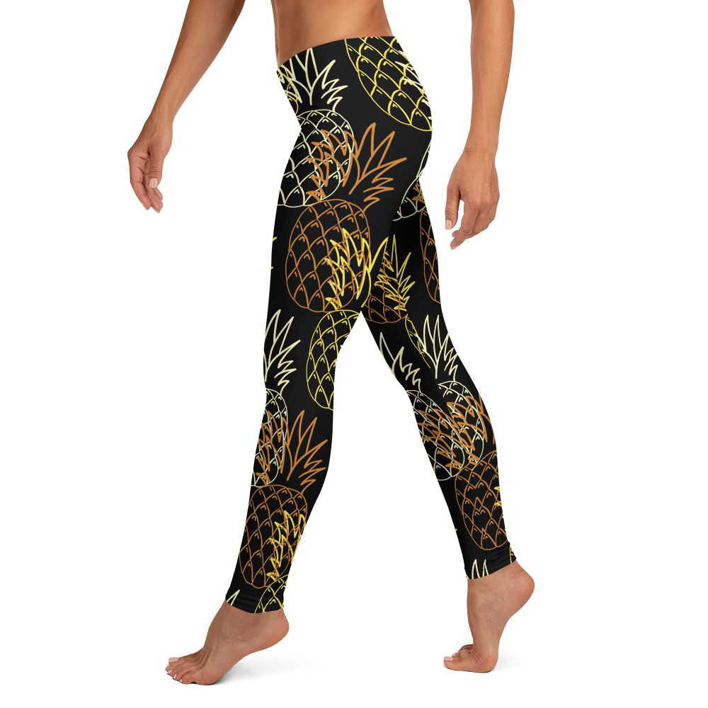 Pineapple Print Leggings