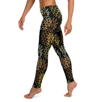 Pineapple Print Leggings