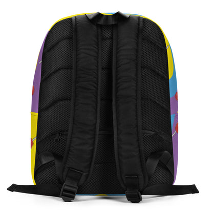 Colorful Candy Design Minimalist Backpack