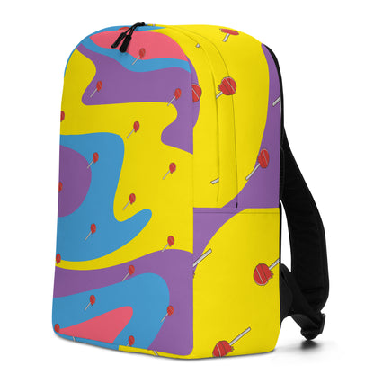 Colorful Candy Design Minimalist Backpack