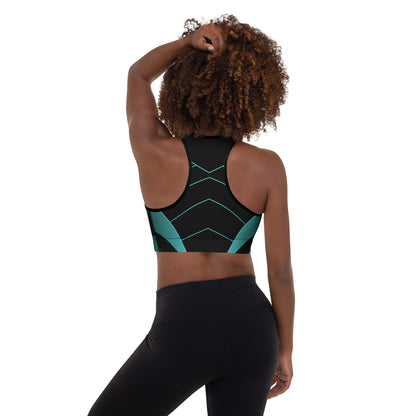 Women's Padded Sports Bra Kelsey's Korner Designed