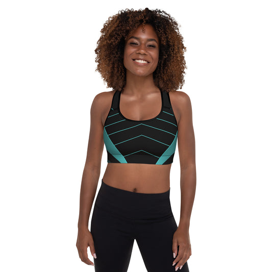 Women's Padded Sports Bra Kelsey's Korner Designed