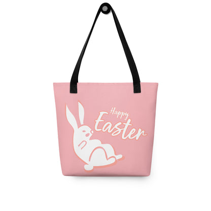 Easter Hunt Pink Bunny Tote bag