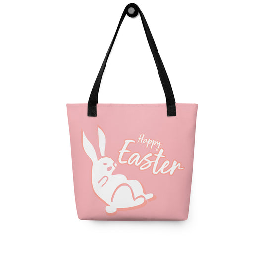 Easter Hunt Pink Bunny Tote bag