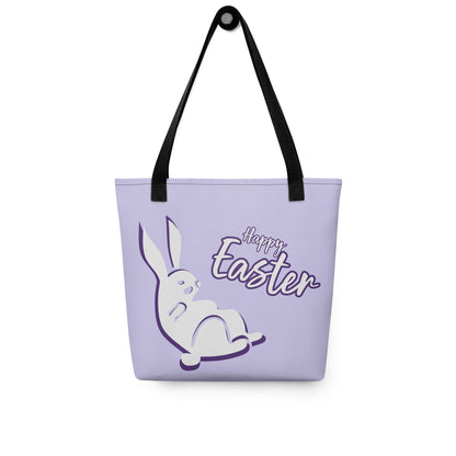 Easter Hunt Purple Bunny Tote bag