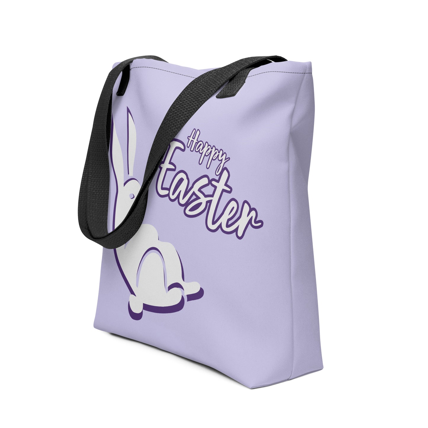 Easter Hunt Purple Bunny Tote bag