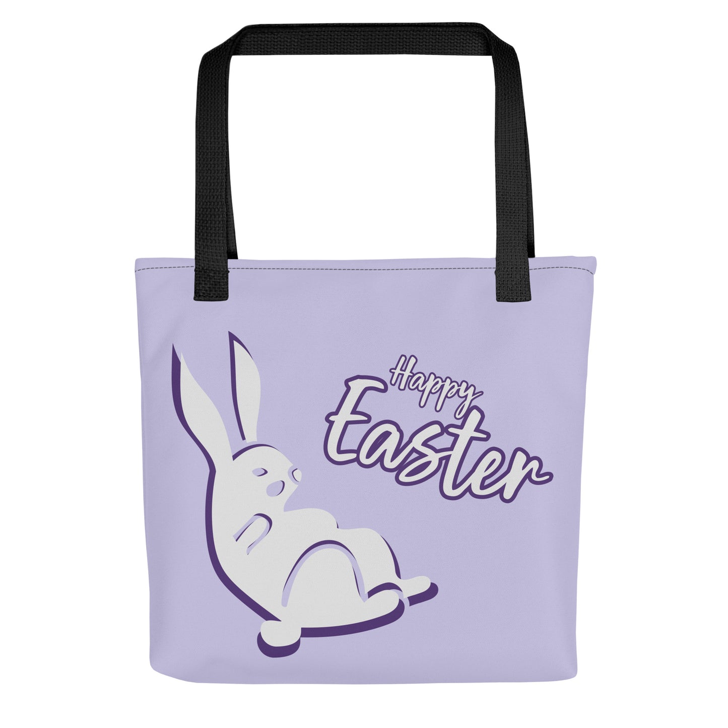 Easter Hunt Purple Bunny Tote bag