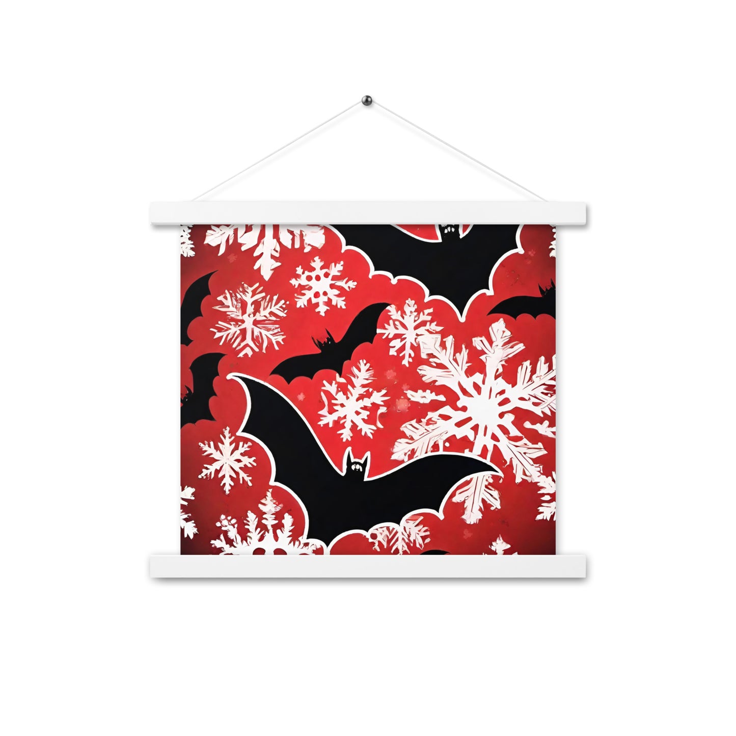 Dark Winter Design Poster with hangers