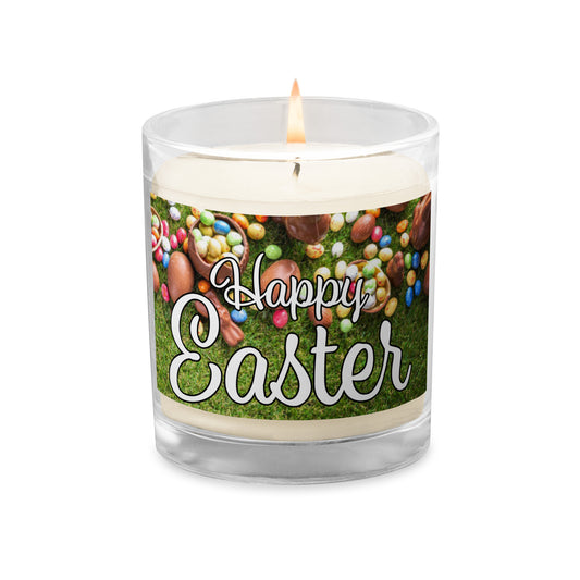 Easter Glass jar soy wax candle